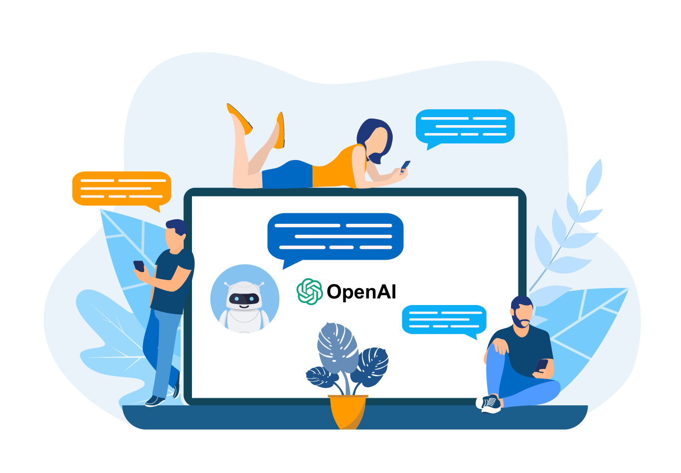 Translation software users accessing OpenAI